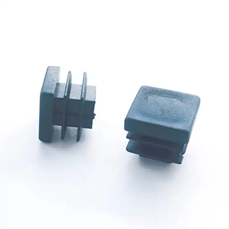 スレッド付きプラスチックパイプコネクタ,ワイヤー穴付き,黒,13x13mm
