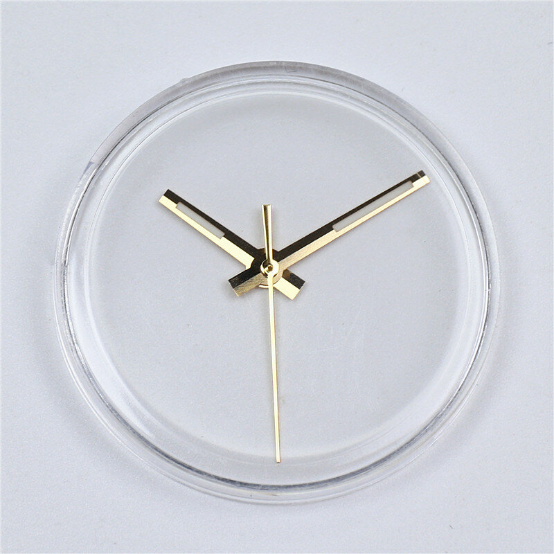 Lancette dell'orologio in oro argento lucido stile ostrica di alta qualità C3 Bgw9 verde blu luminoso luminoso per movimento Nh35 Nh36 Seiko Mod