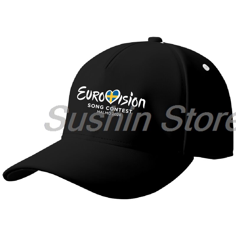 Euro vision 2024 Baseball mützen euro vision Song Contest Merch Frauen Männer Trucker Hüte Sommer Outdoor Sport Sonnen kappe