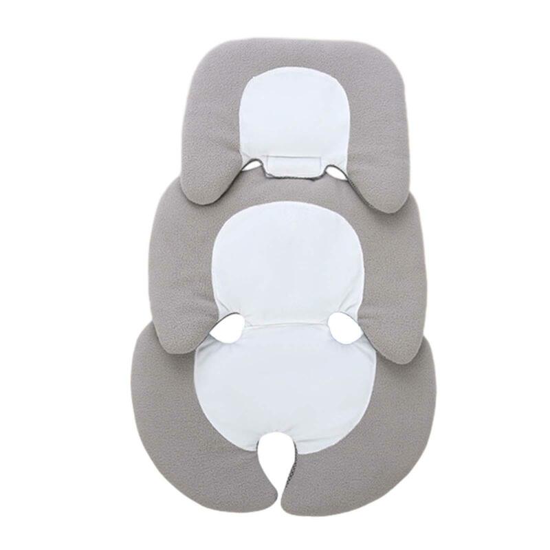Cojín de asiento de cochecito de bebé, alfombrilla de asiento transpirable, alfombrilla gruesa para carrito