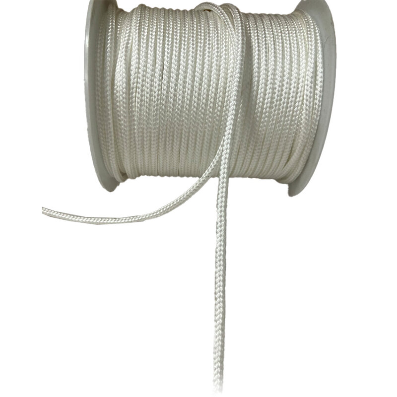 Aparador de corda de nylon para motosserra, linha de partida, motor motosserra, branco, 2.5mm, 3mm, 3.5mm, 4mm, 2.5mm, 3mm, 3.5mm