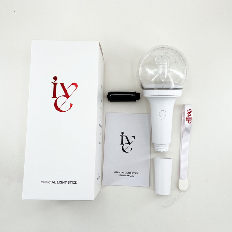 Ive Concert 1.0 Bluetooth Variabele Kleur Lightstick Transparante Handlichtlamp Wonyoung Yujin Liz Fans Geschenken Fan Vergadering Items