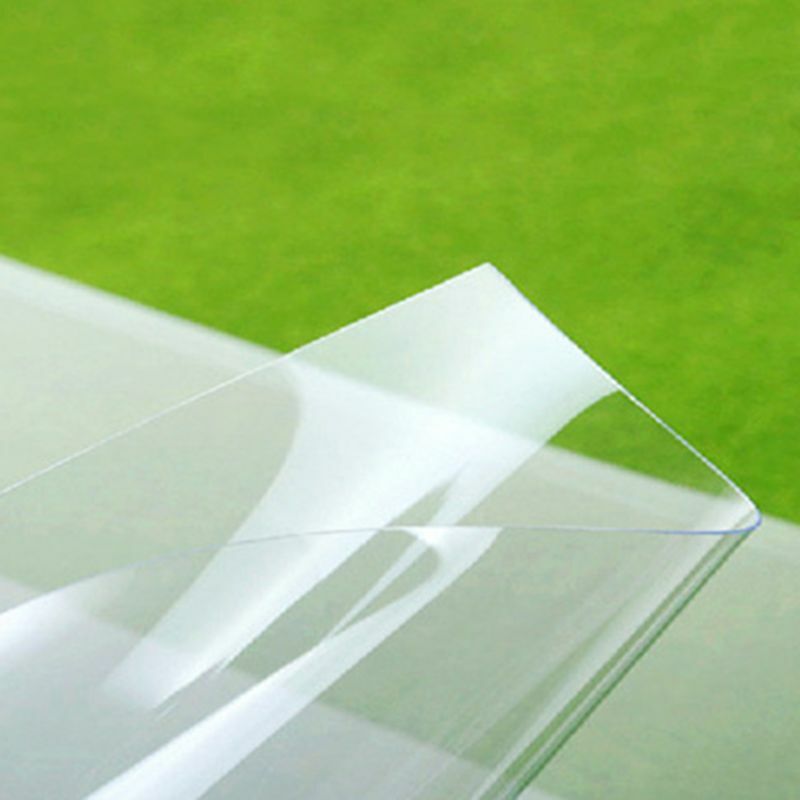 Corte libre hoja transparente transparencia película protectora del sellado plástico del rectángulo
