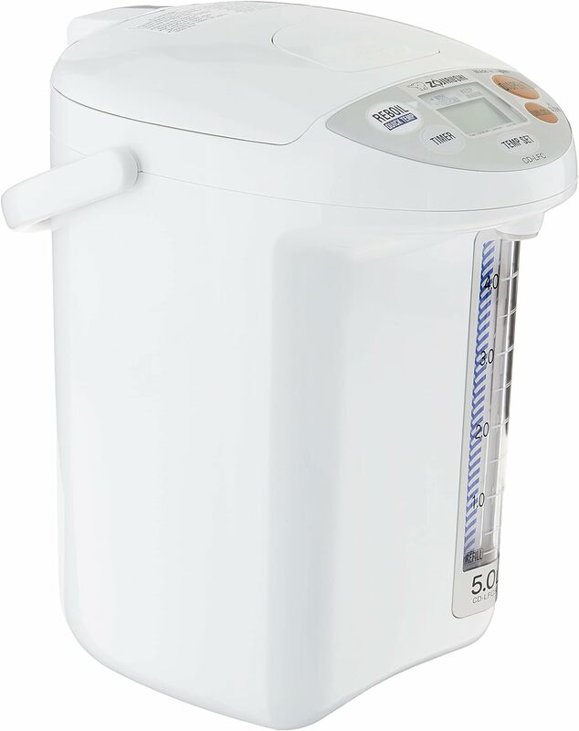 CD-LFC50 Panoramaraam Micom Waterboiler En Warmer (169-Ounce, 5.0-Liter, Wit)