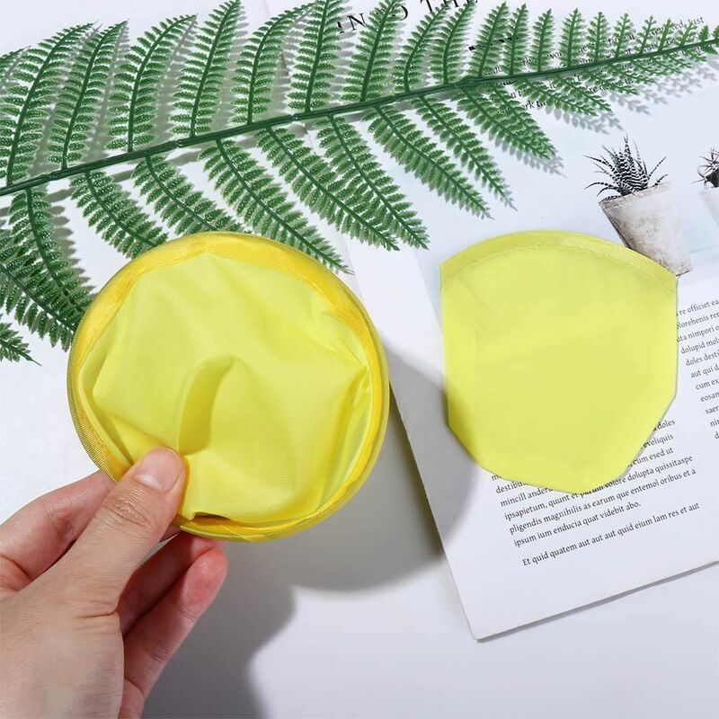 Portable Round Handheld Foldable Dancing Fan Hand Disk Folding Adornment Retro Simple Circular Classic Outdoor Fans with Pocket