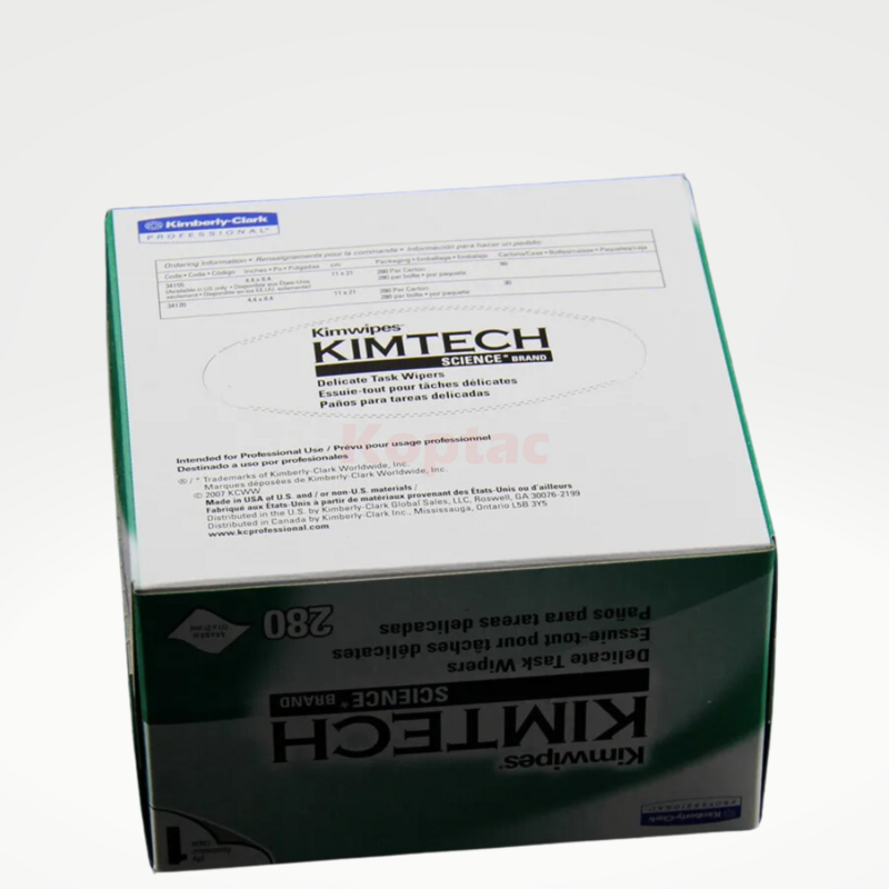KIMTECH-Paquete de limpieza de fibra, papel de limpieza de fibra óptica, precio de fábrica