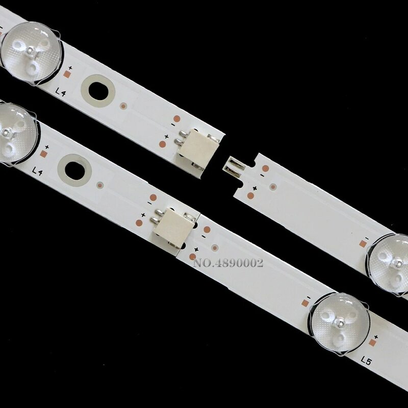 8pcs tira Retroiluminação LED para MS-L1255 CT-8250 UHD K50DLX9US CX500DLEDEM HL-00500A30-0901S-04 50LEM-1027/FTS2C 9 lâmpada