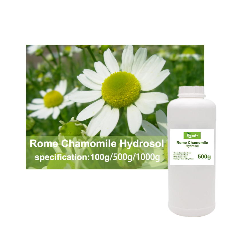 Hot Selling Cosmetic Raw, Rome Chamomile Hydrosol，skin whitening