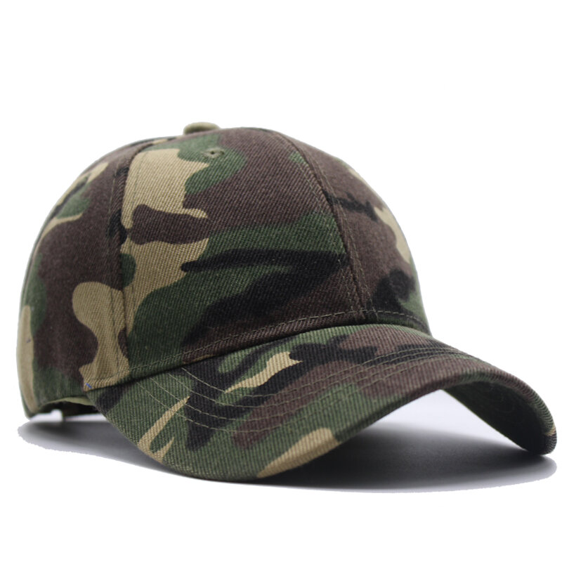 Summer Men's Baseball Caps Camouflage Outdoor Summer Sun Hats Fashion Causal Hats for Women
