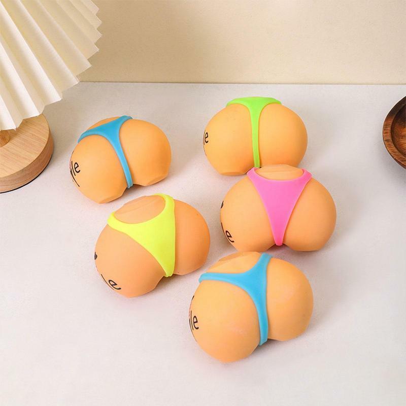 Fidget Toys Mini Simulation Ass Squeeze Toy Halloween Decompressions Funny Pinch Toy For Kid Adult Anxiety Stress Soothing