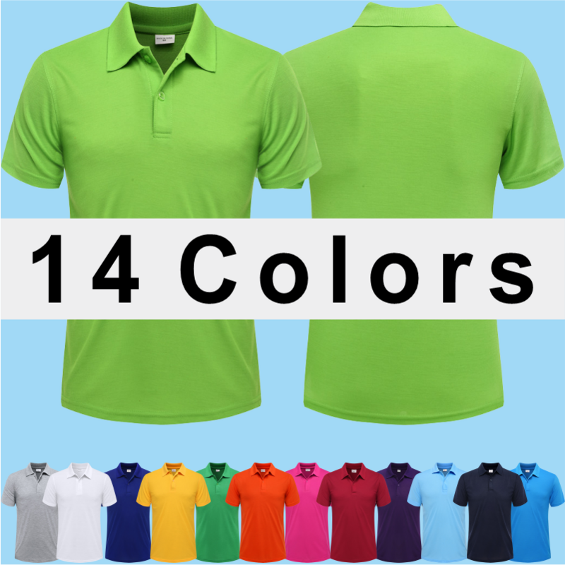 Letnia tania koszulka Polo na co dzień z krótkim rękawem dla mężczyzn i kobiet Top COCT Store