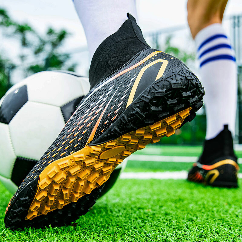 DR.EAGLE-zapatos de fútbol profesionales para hombre, botas antideslizantes de entrenamiento de hierba, tacos de fútbol de alta calidad, FG/TF, Chuteira