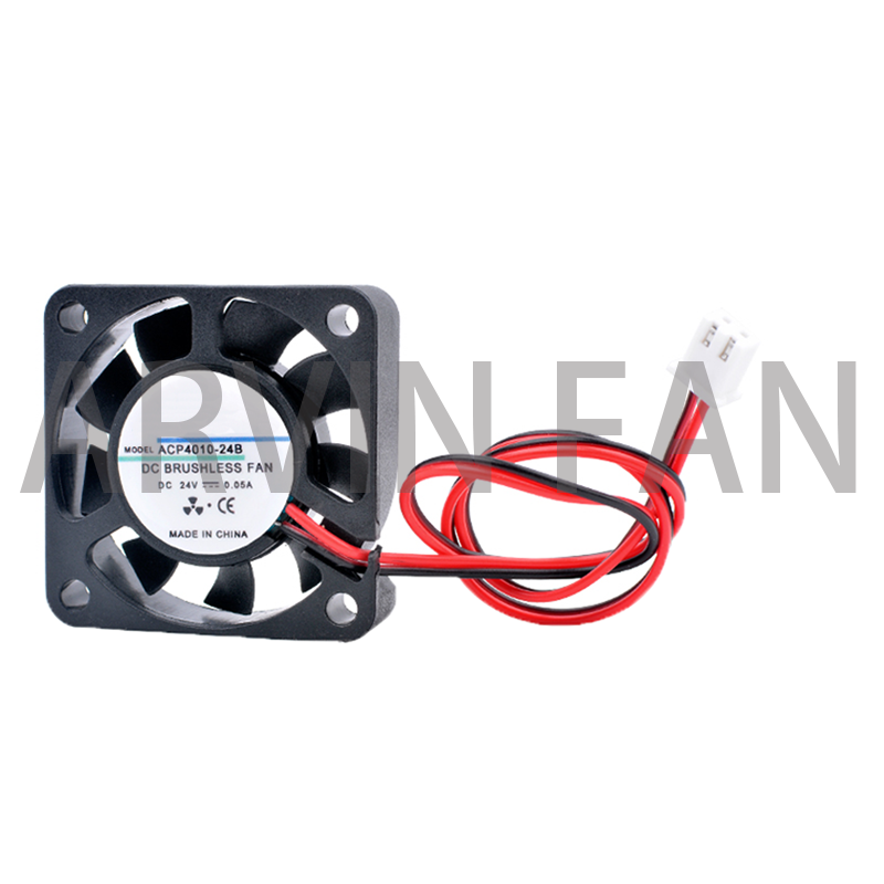 ACP4010 4cm 40mm Fan 40x40x10mm DC5V 12V 24V Small Cooling Fan For 3D Printer With North And South Bridge Heat Sink