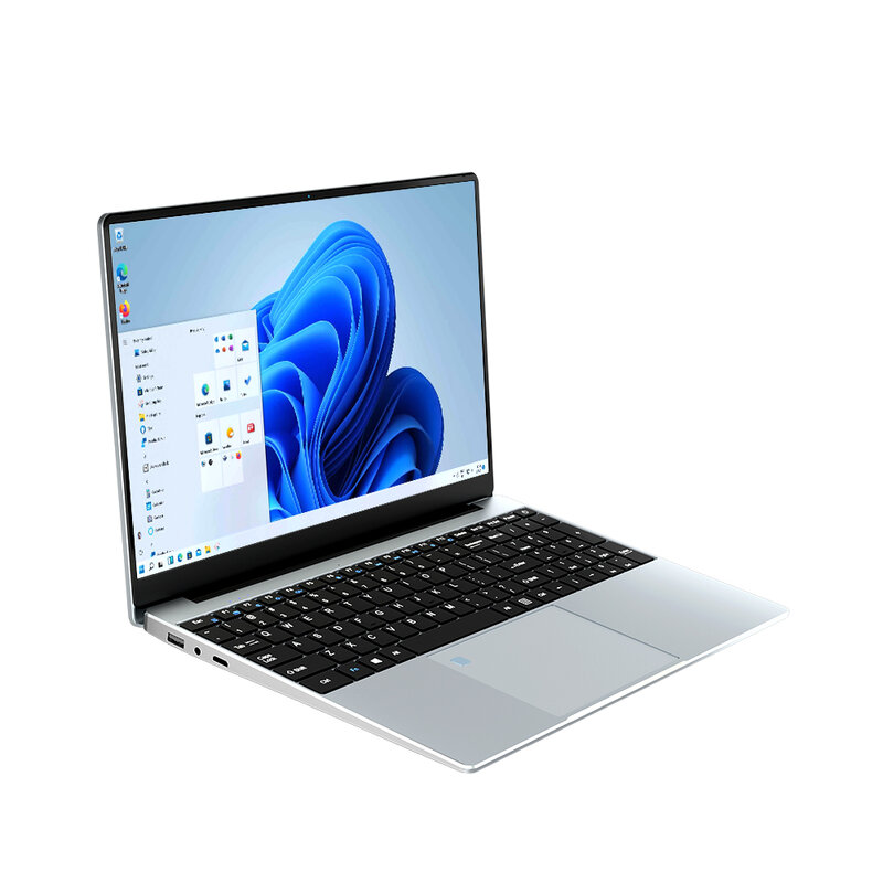 Laptop 15.6-calowy 16GB RAM 512GB SSD Intel Celeron N5095 podwójny częstotliwość WiFi biznes komputer biurowy okno 11 Notebook biurowy