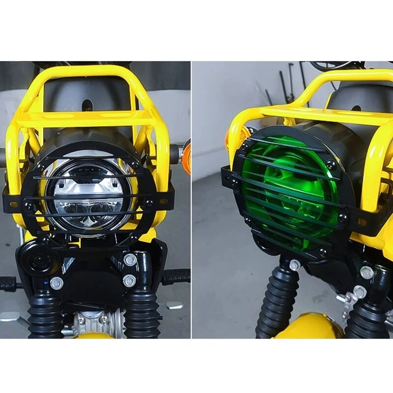 Nowe akcesoria motocyklowe do Cross Cub CC110 osłona Grill reflektorów reflektor pokrywa na światła do Honda CROSS CUB CC 110 2023 2024