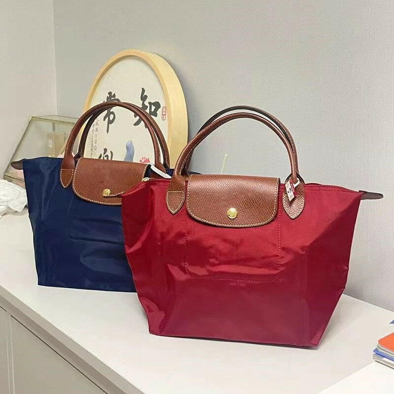 New Foldable Dumpling Bags Classic Women The Single Shoulder Bag Nylon Tote Bags Ladies Handbags High-capacity Travelling Bags