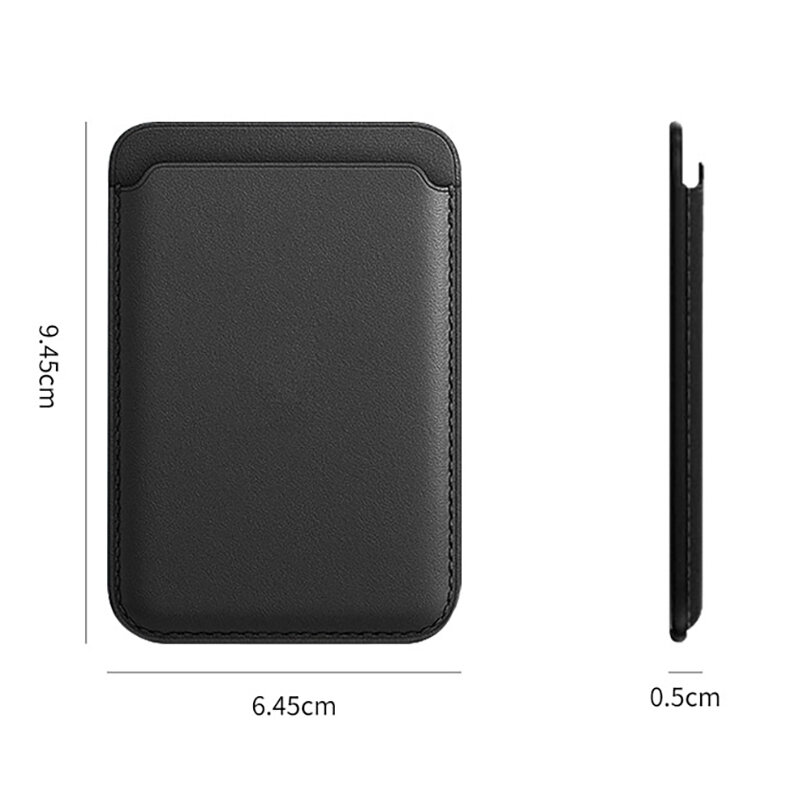 Magnetic Card Holder Wallet Stand Leather Case for Iphone 12 Card Bag for Magsafing Magnet Case Card Pocket Cover