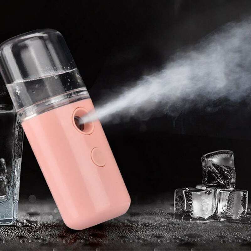 Ricarica USB Nano Spray strumento idratante viso idratante cura della pelle femminile