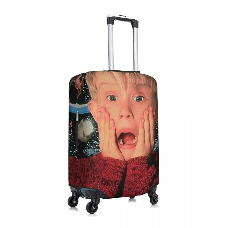Casa Sozinho Surpresa Imprimir Bagagem Protetora Poeira Cobre Elastic Waterproof 18-32inch Suitcase Cover Travel Accessories
