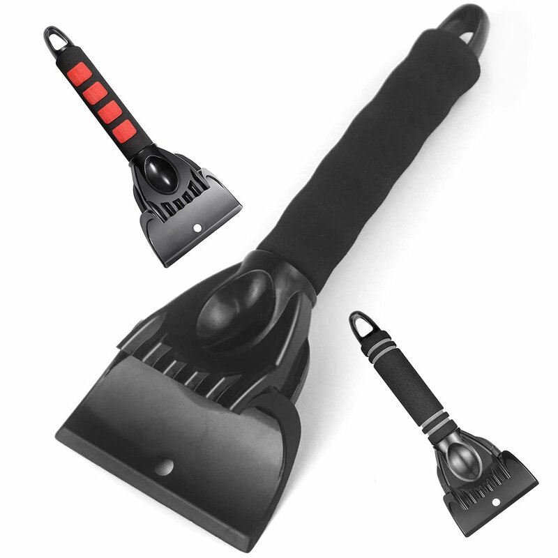 Winter Detachable Car Snow Sweeping Shovel with EVA Foam Handle Auto Cleaning Brush Ice Scraper Remover Auto Windshield