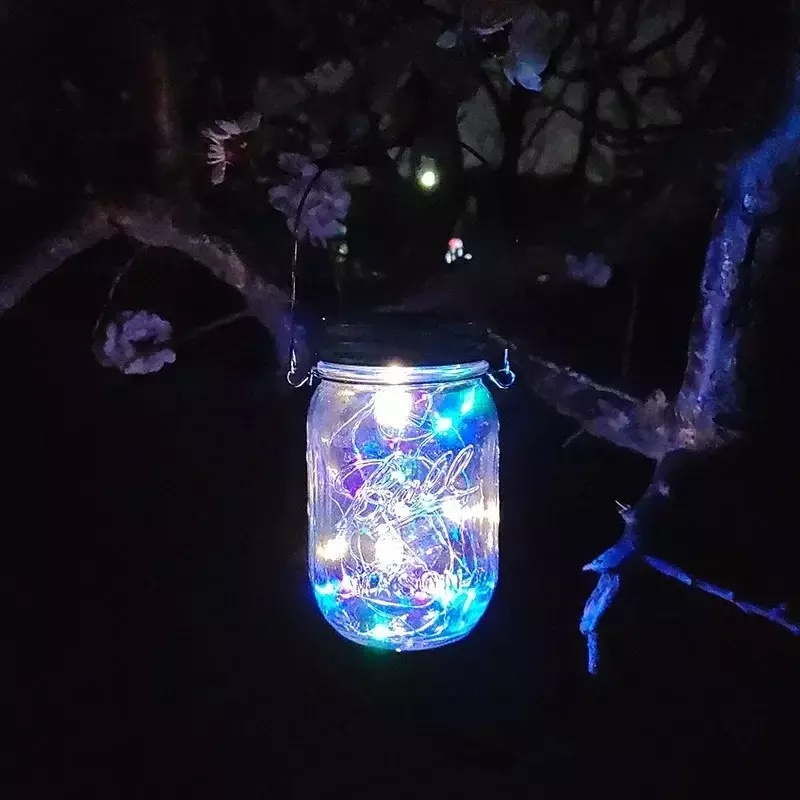 Bottle Lighting Glass Lamp Garden Outdoor Decorative Solar Powered Holiday Lighting