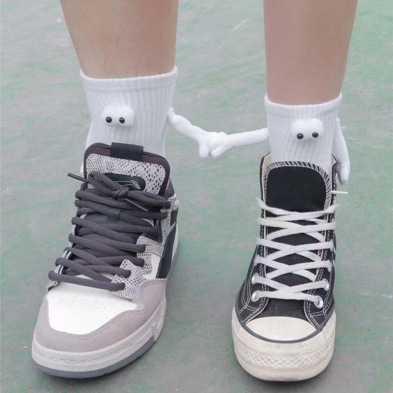 ถุงเท้าคู่ถุงเท้าดูดแม่เหล็ก3D ตัวดูดแม่เหล็ก, ถุงเท้าคู่เครื่องแต่งกายฮาโลวีนปาร์ตี้เสื้อผ้ากุลสตรีเด็กผู้หญิง