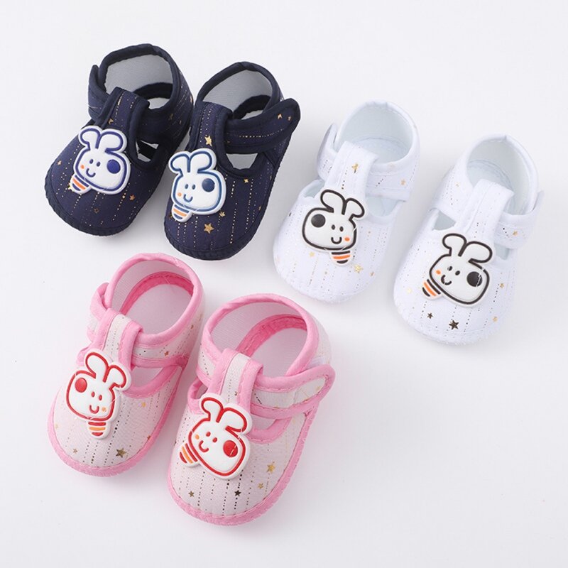 Baby Boys Girls Shoes First Walkers Newborn Baby Toddler Shoes Princess Infant Baby Soft Soled Casual Shoes Kids Flats Sneaker