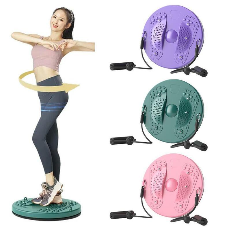 Waist Whisper Exercise Twister With Drawstring Massage Foot Sole For Slimming Aerobic Exercise And Toning Workout Twisting Disc