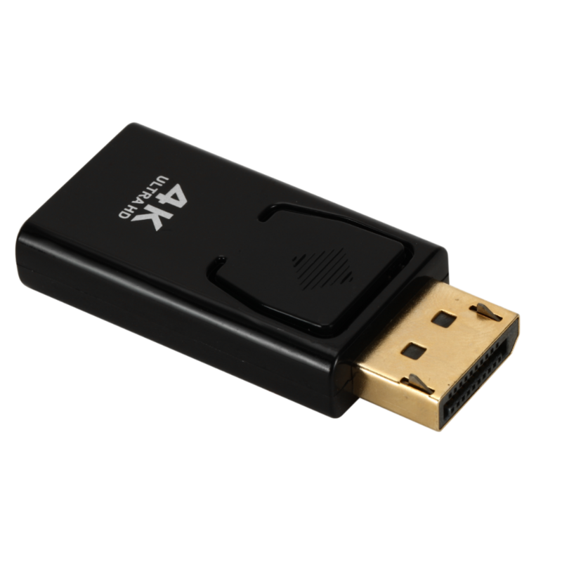 LccKaa 4K 디스플레이 포트-HDMI 호환 어댑터 변환기, HD 1080P DP-HDMI 호환 어댑터, PC 노트북 프로젝터 HDTV용