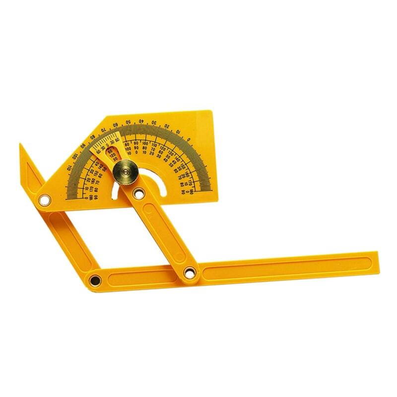 Faltbarer Winkelmesser und Winkel messung 0 ° zum Winkel lineal