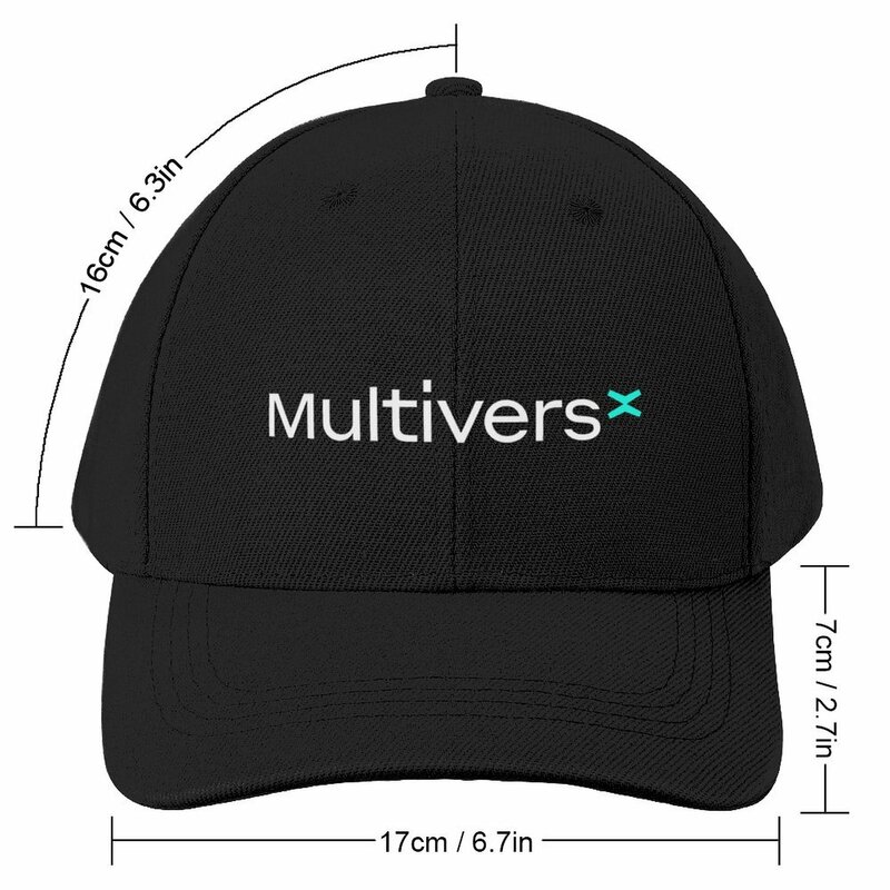 Gorra de béisbol MultiversX para hombre y mujer, sombrero de lujo, marca de lujo