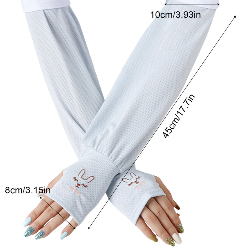Manicotto sportivo Unisex per la protezione del braccio manicotti sportivi in tessuto traspirante per la corsa pesca ciclismo sci