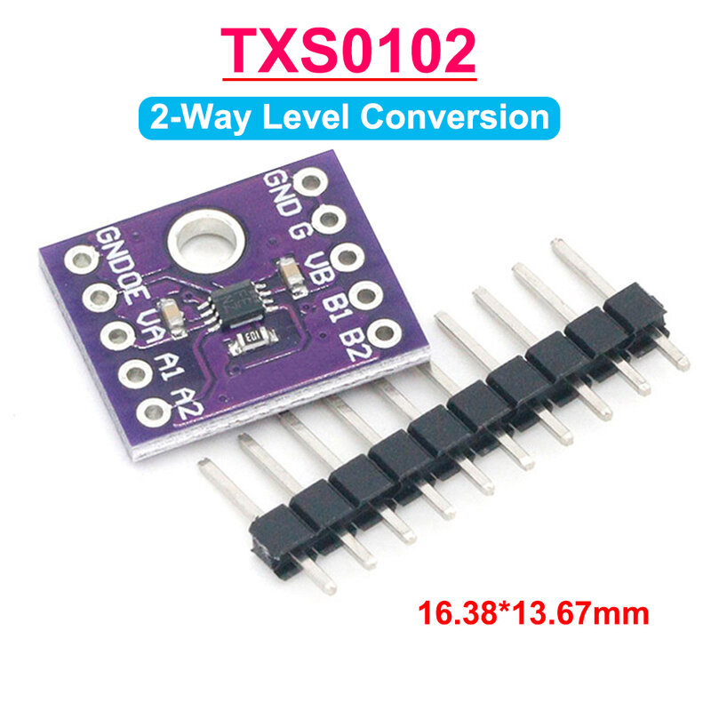 2 Channel 4 8 way IIC I2C UART SPI TTL Logic Level Converter Bi-Directional Module 3.3V-5V For Arduino Compatible Breadboard