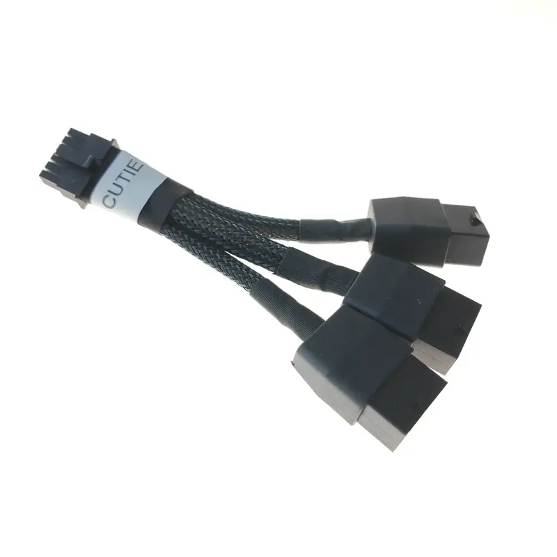 3 8Pin PCI Express Computer GPU Power Cable To PCIE 5.0 16pin 12+4 Pin 12VHPWR for Placa De Video NVIDIA RTX3090Ti RTX40