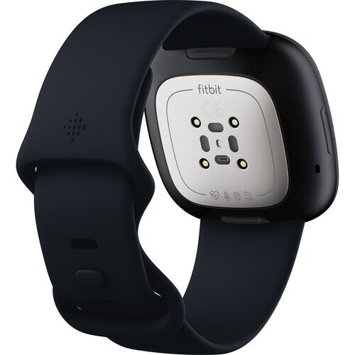 Умные часы Fitbit Sense GPS со встроенным AMOLED-дисплеем, GPS-отслеживанием, обнаружением напряжения и отслеживанием