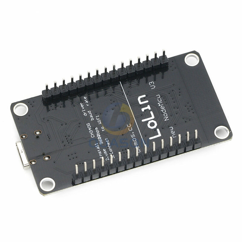 Módulo wifi de puerto serie ESP8266 NodeMCU Lua V3, placa de desarrollo de Internet de las cosas, interfaz de TYPE-C CH340