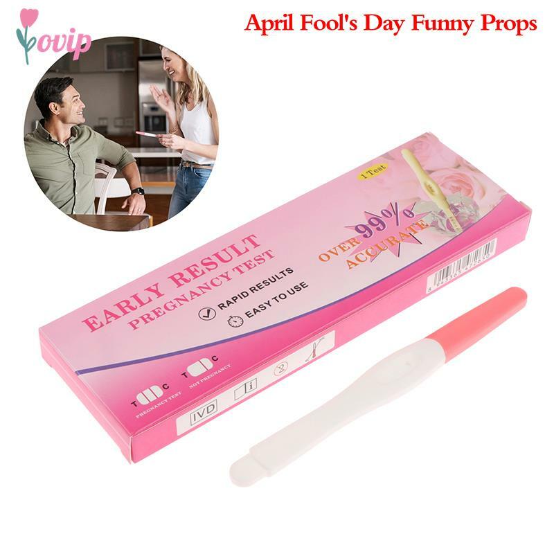 Fake Prank Joke Pregnancy Test Positive fool's Day Practical Joke Fidget Toys Adult Women Men Fun Boyfriend Toy