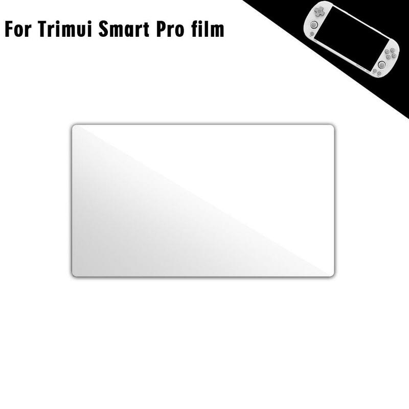 휴대용 게임 콘솔용 강화 유리 보호대 크리스탈 필름, Trimui Smart Pro 화면 보호대 필름 PET 보호