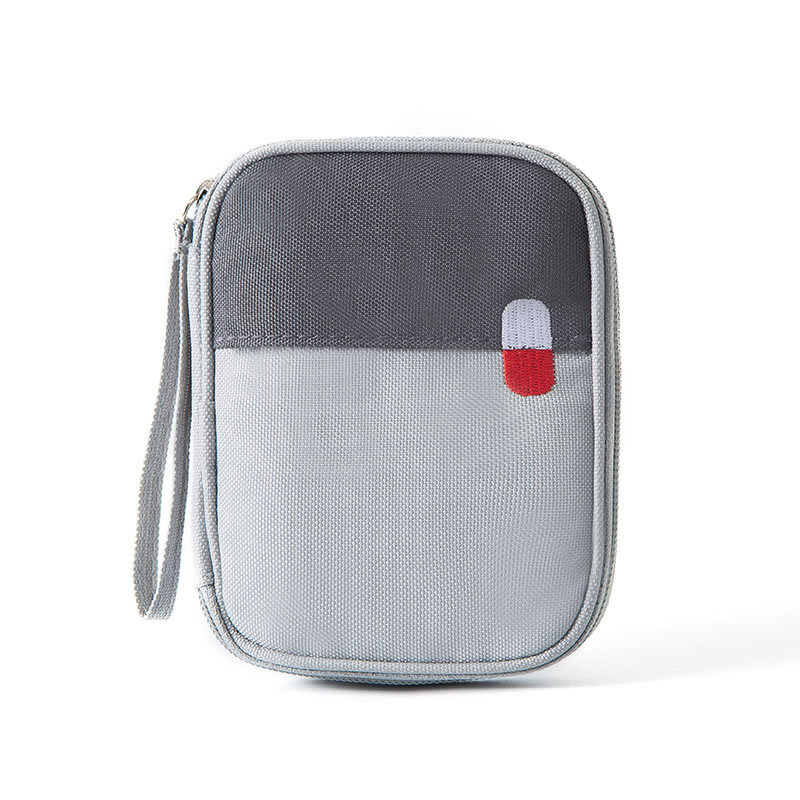 Mini Portátil Medicina Storage Bag Travel First Aid Kit Medicina Sacos Organizador Camping Outdoor Survival Emergência Bag Pill Case