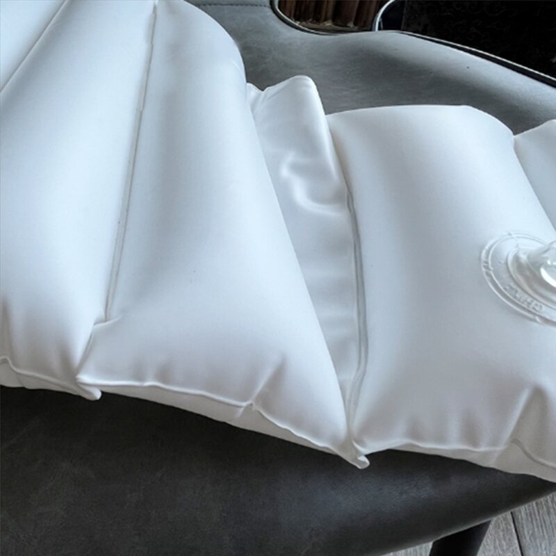 Almofadas encosto cama almofada inflável braços suporte alto para fronha infantil