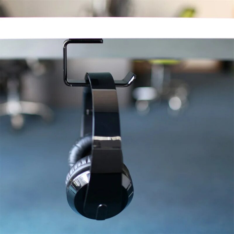 Internet Cafe Display Rack Paste Good Touch Strong Load Bearing Simple Fashion Durable Headphone Accessories Headset Hanger