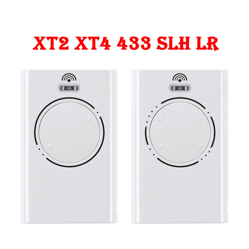 Pour XT2 433 SLH LR / XT4 433 SLH LR Télécommande de porte de garage 433 MHz Rolling Code XT2 XT4 SLH LR Ouvre-porte électrique