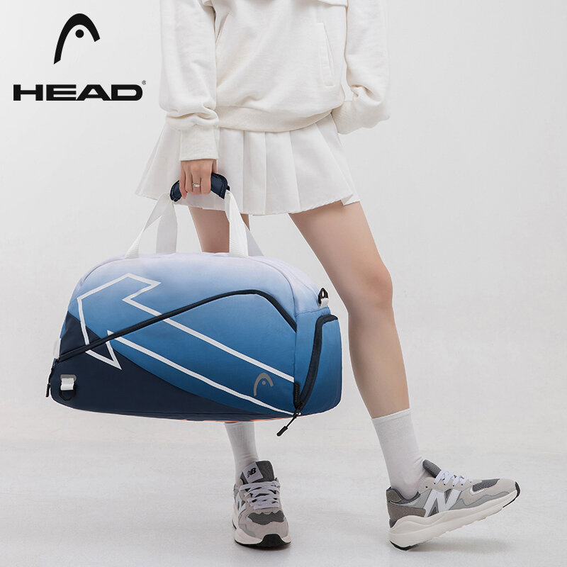 HEAD 방수 여행 가방, 어깨 더플 러기지 백, 신발 칸막이, 젖은 주머니, 남녀공용 핸드백 테니스 스포츠 체육관