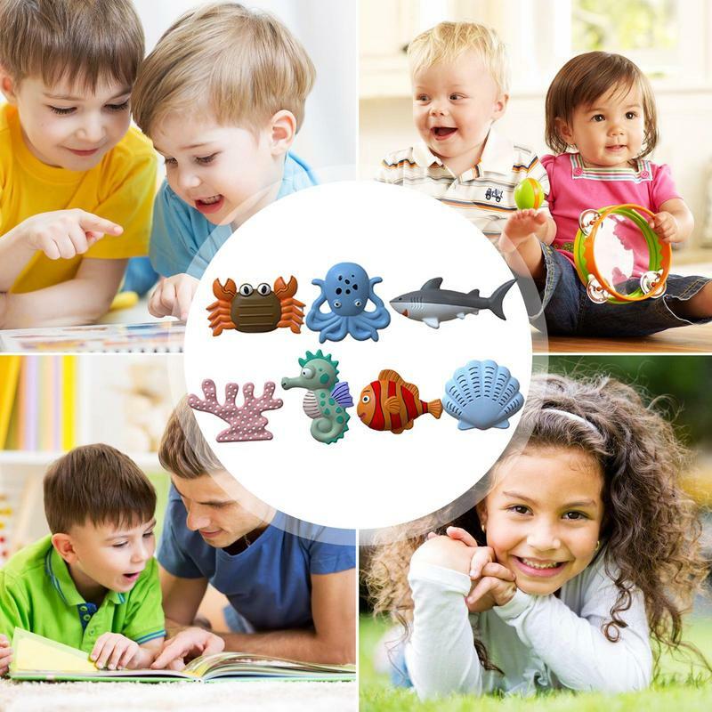 Plaster Painting Craft Parent-Child Plaster Mould DIY Painting Set 12 Colors Watercolor Pen And 6 Shapes Of Dinosaur Plaster
