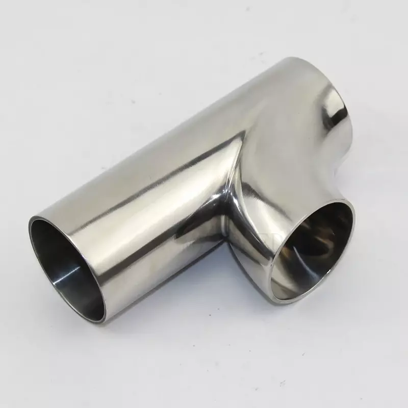 19-89mm Pipe OD Butt Welding Y-Shaped Elbow 3 Way SUS 304 Stainless Sanitary Fitting Spliter Homebrew Beer Wine