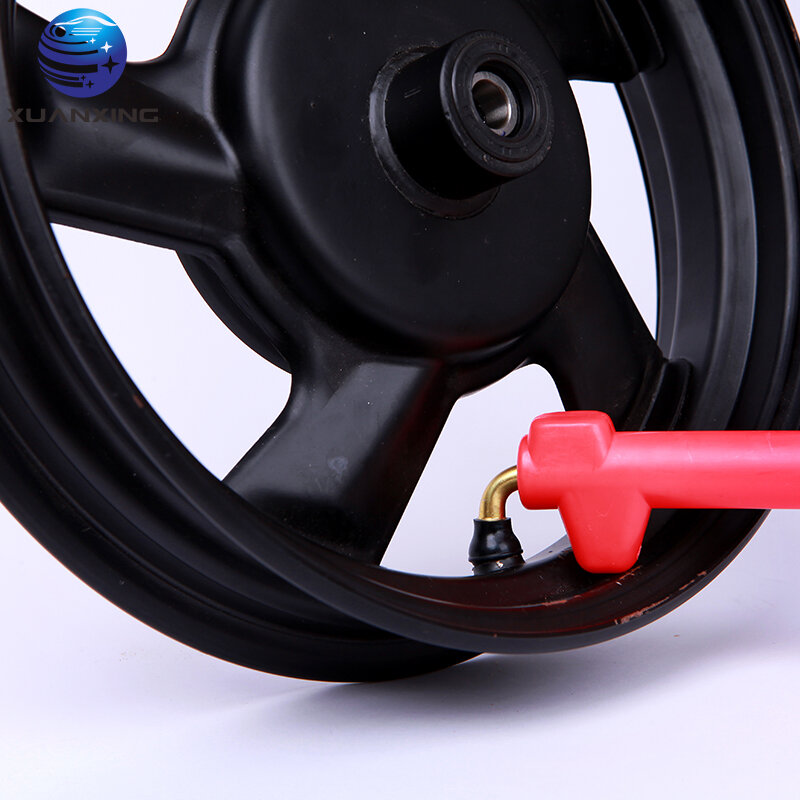 Válvula de borracha para pneu de carro elétrico pv, ferramenta de remoção de válvula de motocicleta, pvc pvpv, 5 peças