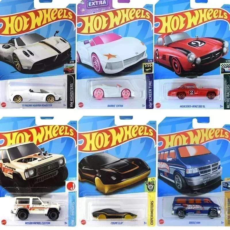 Original ล้อร้อนรถ Toy Alloy Diecast ล่าสุดอัตโนมัติกีฬารถติดตามเด็กของเล่นเด็กรถบรรทุก Van 1:64รถยนต์เด็กของขวัญ
