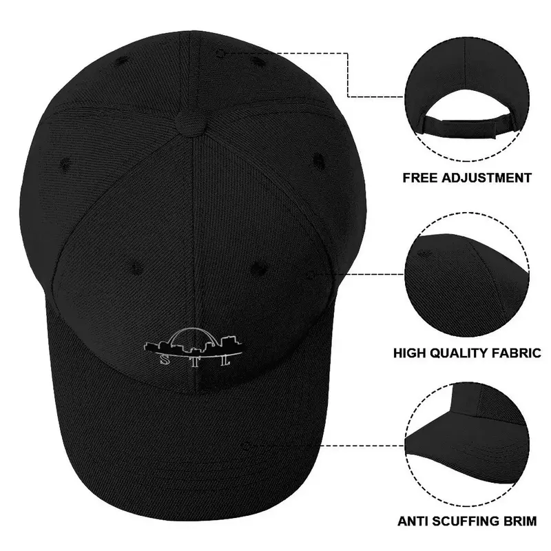 หมวกเบสบอล Saint Louis หมวกกันแดดอะนิเมะหมวกหมวกแก๊ปเบสบอลหมวกสำหรับผู้ชายผู้หญิง