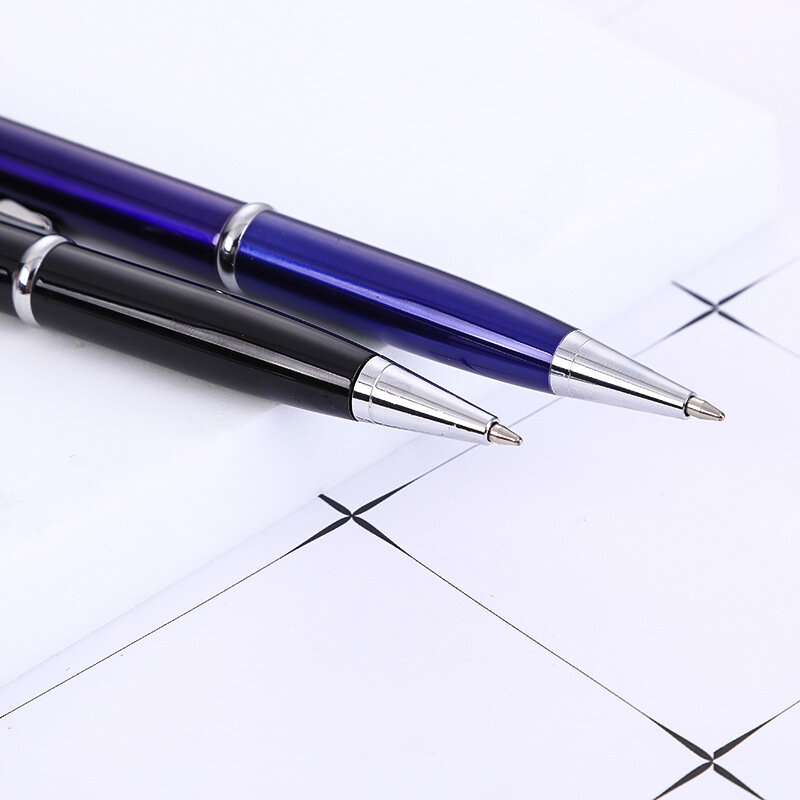ปากกาลูกลื่นโลหะอเนกประสงค์แบบยุทธวิธีพกพากลางแจ้งป้องกันตนเองเขียนซ่อนมีดปากกาของขวัญ