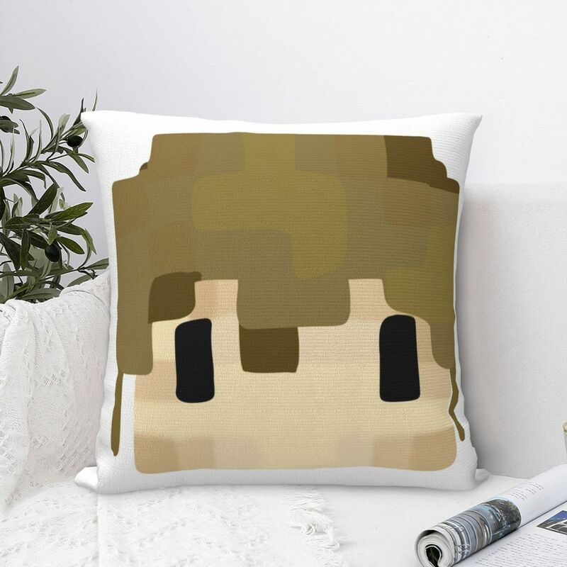 Grian Square Pillowcase Pillow Cover Polyester Cushion Zip Decorative Comfort Throw Pillow for Home Sofa